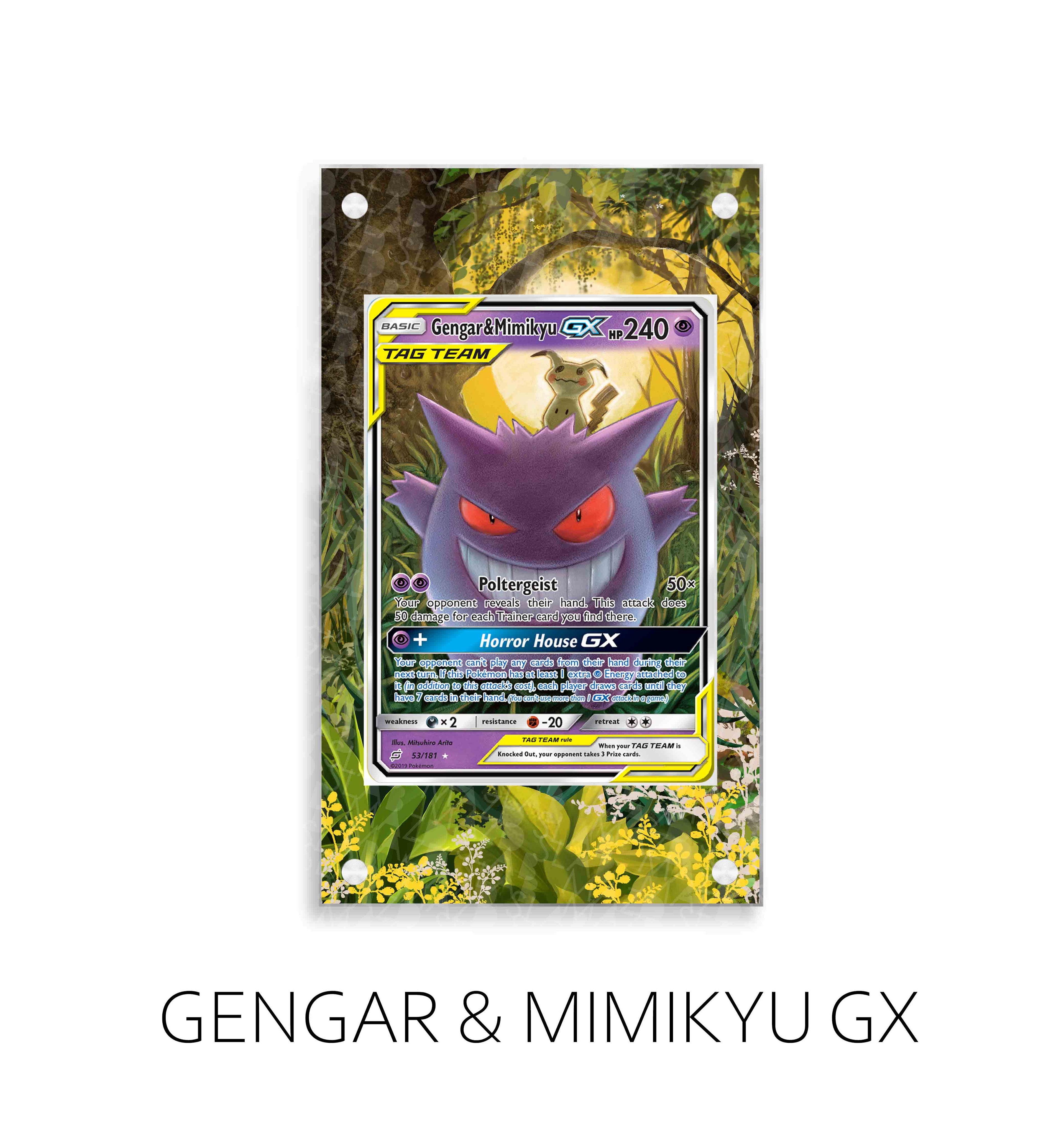 Gengar & Mimikyu Gx P102