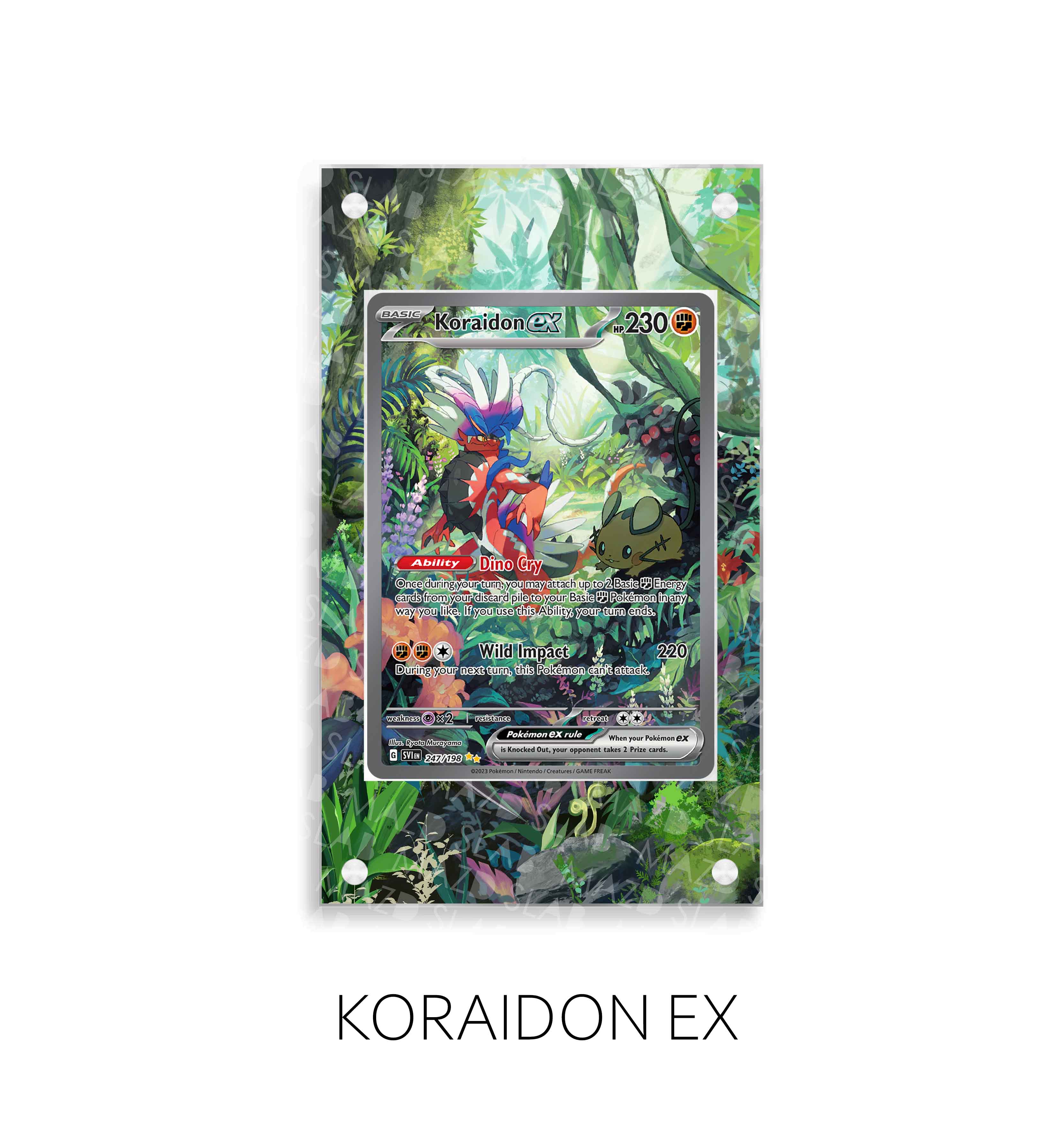 Koraidon Ex Scarlet & Violet Base Set P197