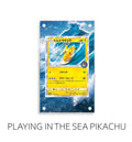 Playing in the Sea Pikachu P371