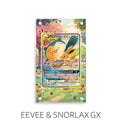Eevee & Snorlax Gx P391