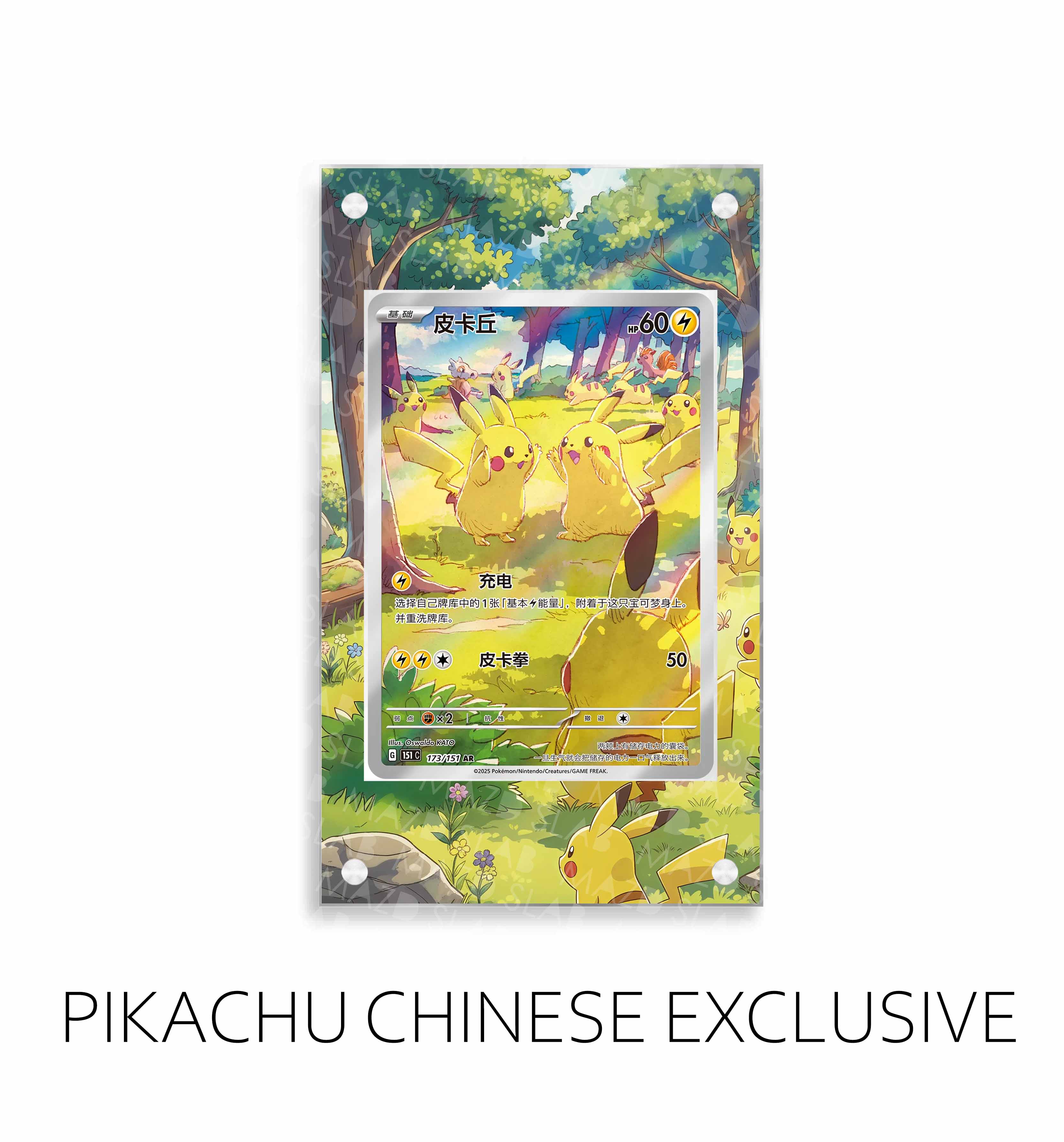 Pikachu Chinese Exclusive P457