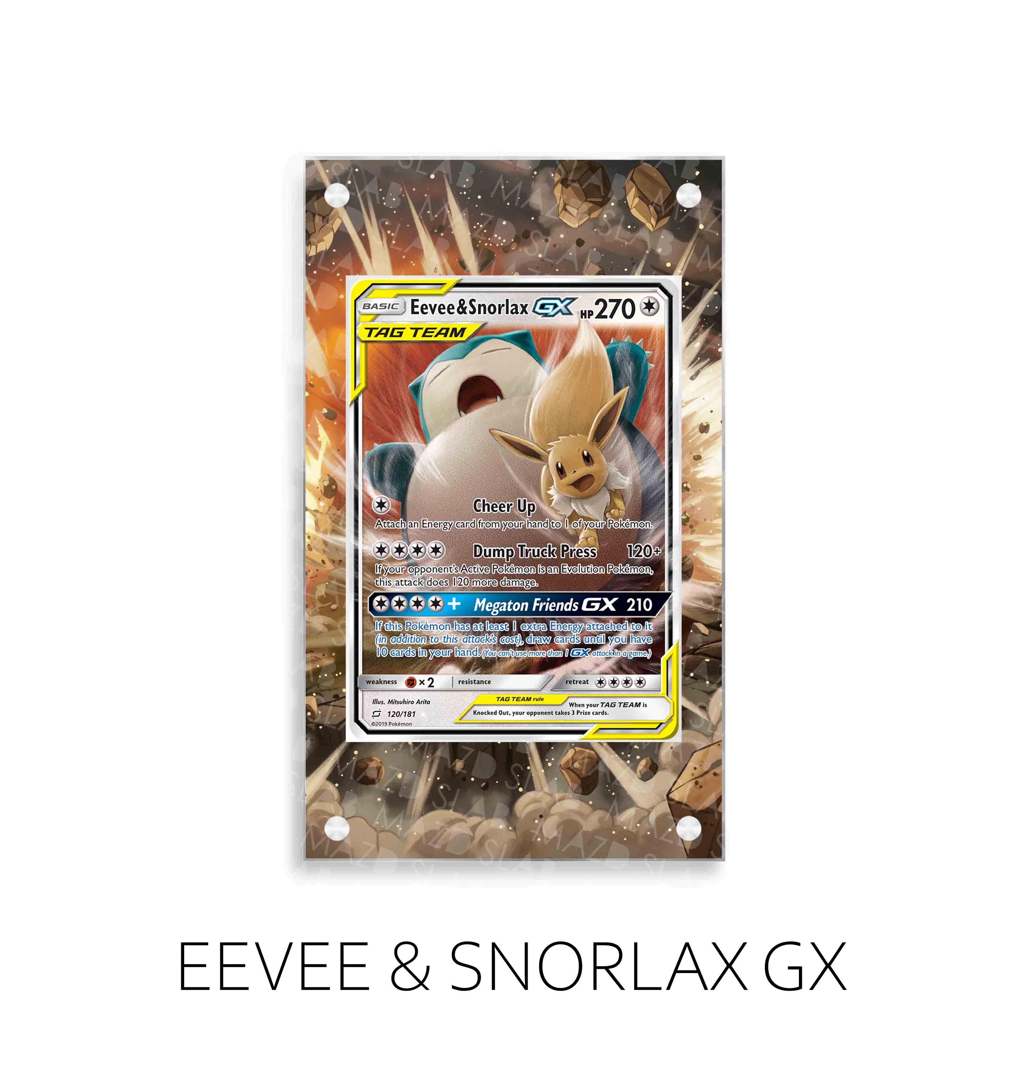Eevee & Snorlax Gx P467
