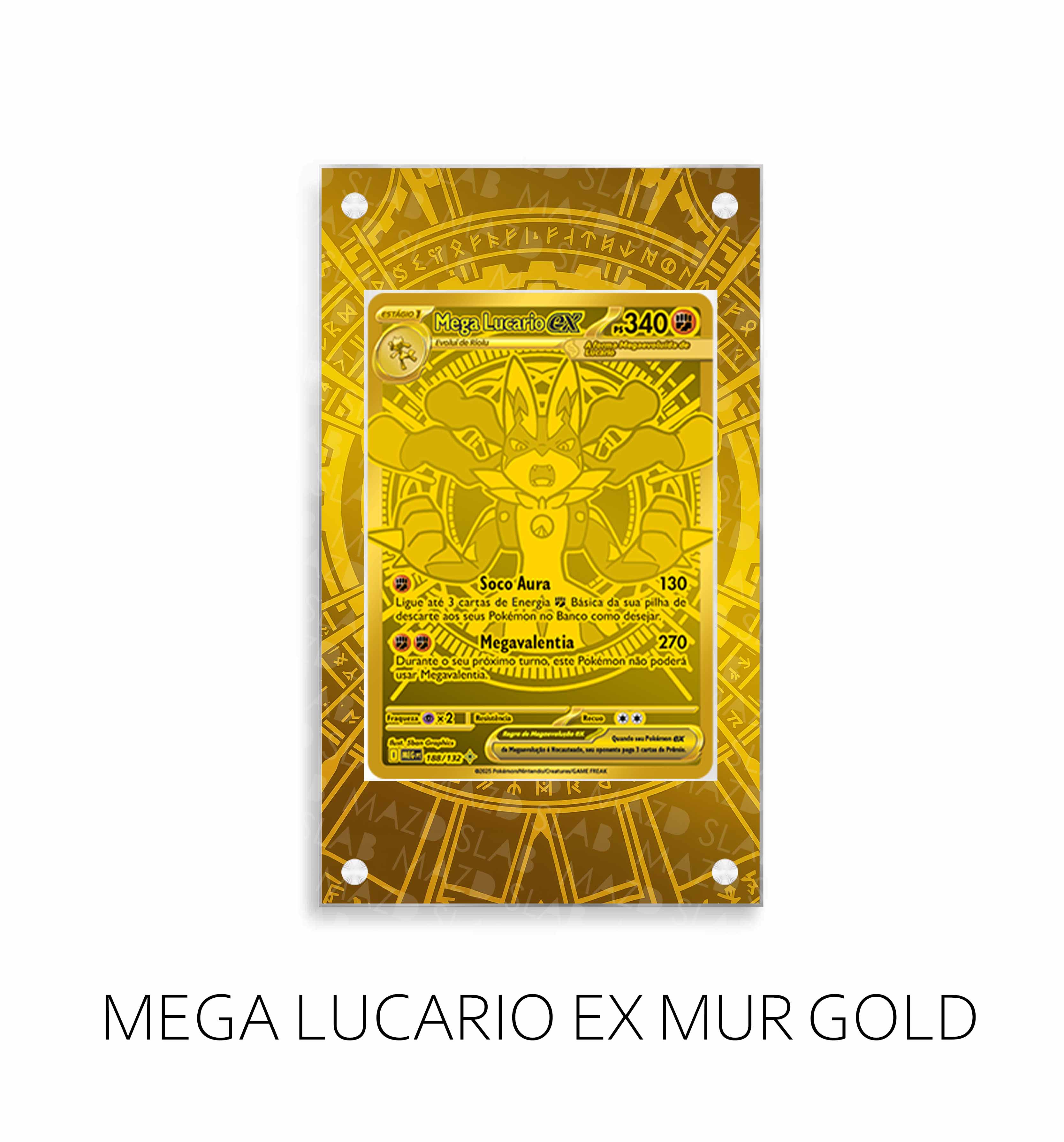 Mega Lucario Ex MUR Gold P476